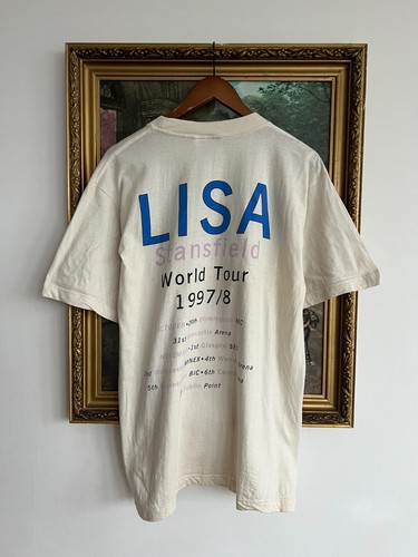 Vintage 1997 Lisa Stansfield World Tour 1997/8 White T-shirt Sz M - Imagen 2 de 17