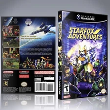 GameCube Replacement Case - NO GAME - Star Fox Adventures