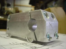 NEW AL'S RAPID TRANSIT RAW "MYSTERY MACHINED" VAN BMX STEM HOLLOW 1 1/8