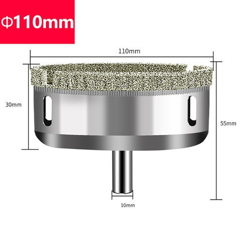 Foret diamant 3 mm-200 mm couronne de forage scie à trous perceuse à carreaux pour verre céramique marbre - Photo 43/74