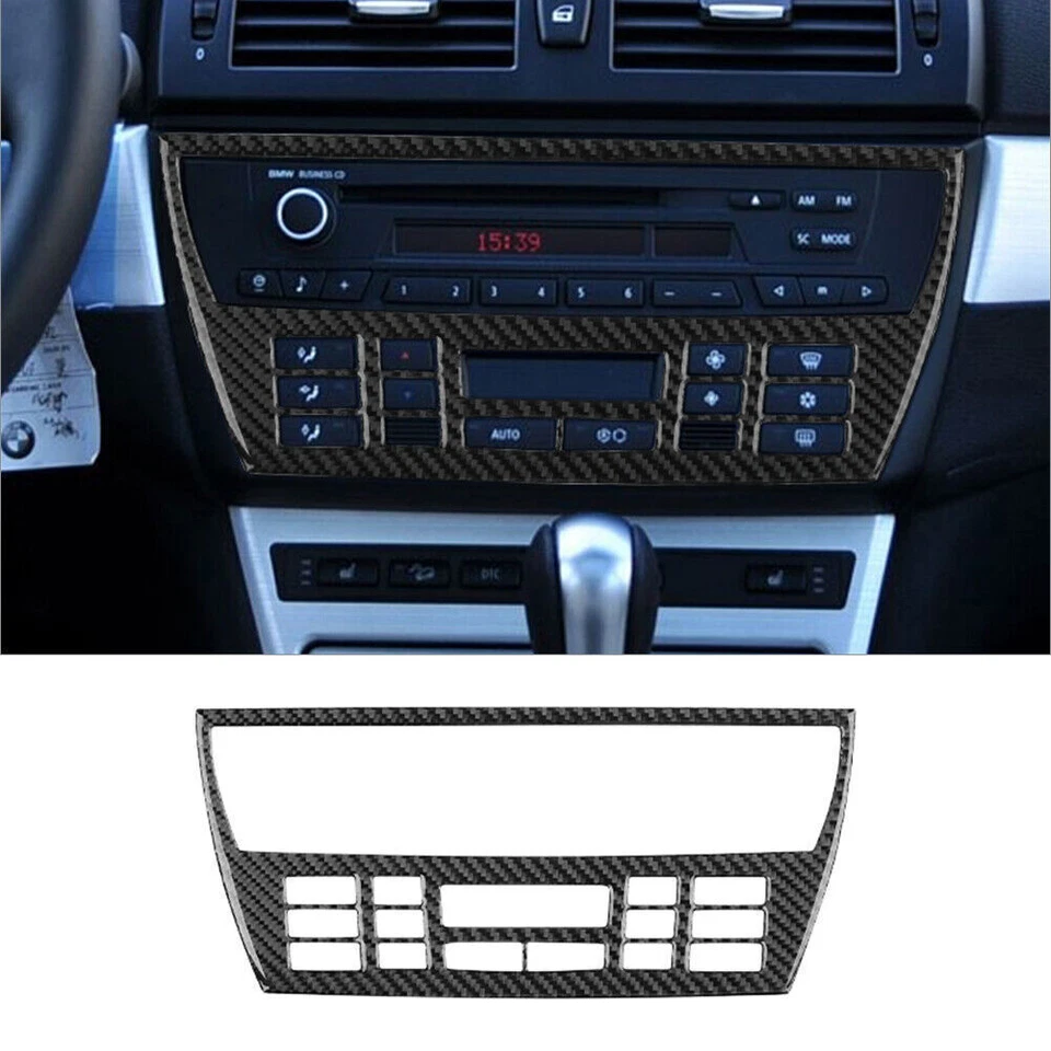 Kit de cubierta interior completo de fibra de carbono para BMW X3 E83 2004-2010 53 piezas Foto 2 de 4