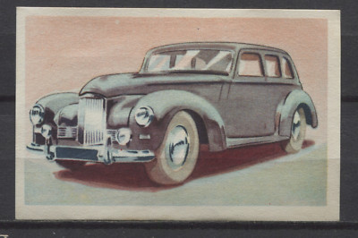 Humber Super Snipe 1948 Vintage 1950s Dutch Trading Card No.93