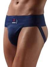   Men Gym Supporters  Navy Blue Jockstraps size large us 