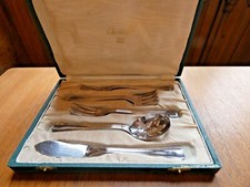 SERVICE A MIGNARDISES PETITS FOURS EN METAL ARGENTE CHRISTOFLE MODELE BOREAL