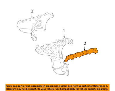 めぐページ GM OEM 07-12 Canyon Exhaust System Manifold-Exhaust Manifold
