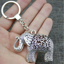 Unique Keychain Made Of Zinc Alloy Fashionable Accessories Exquisite Silvery