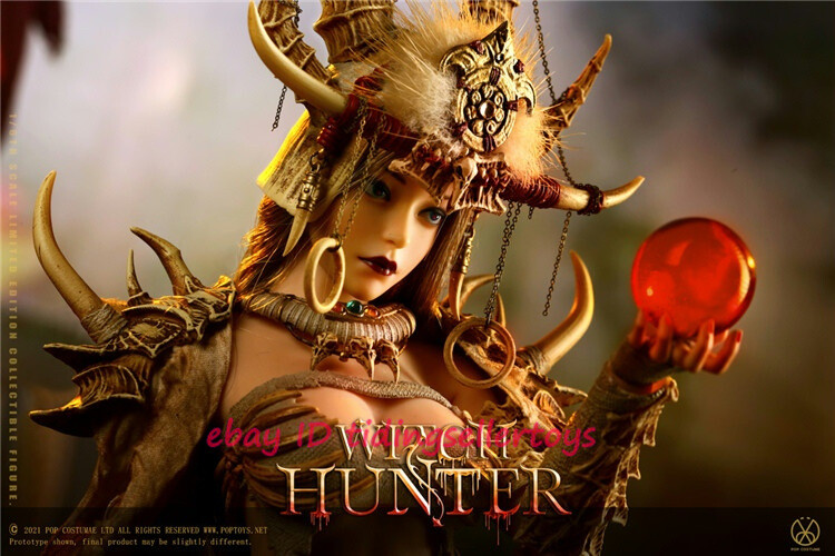 POPTOYS Witch Hunter 1/6 Female Action Figure Collection Movable