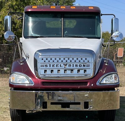 Steel Bison stainless steel grille Freightliner Columbia Stars & Stripes 76112.4
