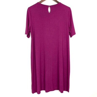 eileen fisher short sleeve knit dress Eileen Fisher Oval Dress