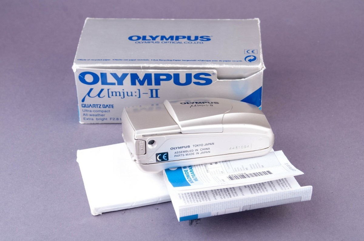Olympus Mju II Quartz Date Stylus Epic DLX 35mm Point
