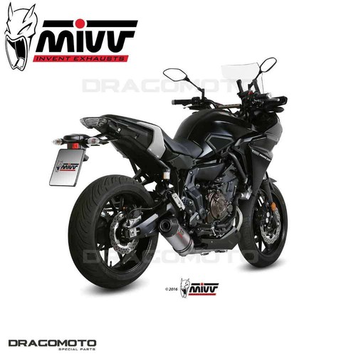 Yamaha Tracer 700 2020 2021 MIVV Oval Titanium DC Komplettanlage - Bild 2 von 4