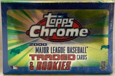 2000 TOPPS CHROME TRADED & ROOKIES MLB BASEBALL HOBBY BOX MIGUEL