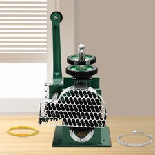 Rolling Mill Machine Rollers Metal Wire Flat Jewelry Tool Manual Combination USA