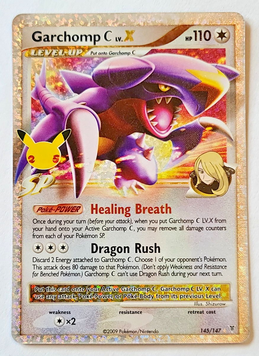 Pokemon TCG: Garchomp C Lv. X Celebrations #145/147 MINT | eBay