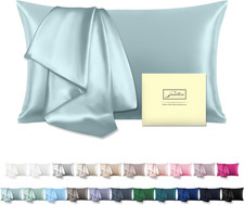 Mulberry Silk Pillowcase for Hair and Skin Standard Size 20"X 26" Pillow Case wi