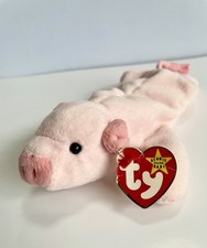 Ty Beanie Baby - SQUEALER the Pig Plush Stuffed Animal Toy 8