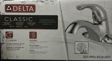 Delta Classic 1-Handle Centerset Bathroom Faucet Chrome-Brand New IB