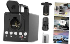 Portable Trailer Light Tester Box, Wireless Remote Control Operation, with 12V 