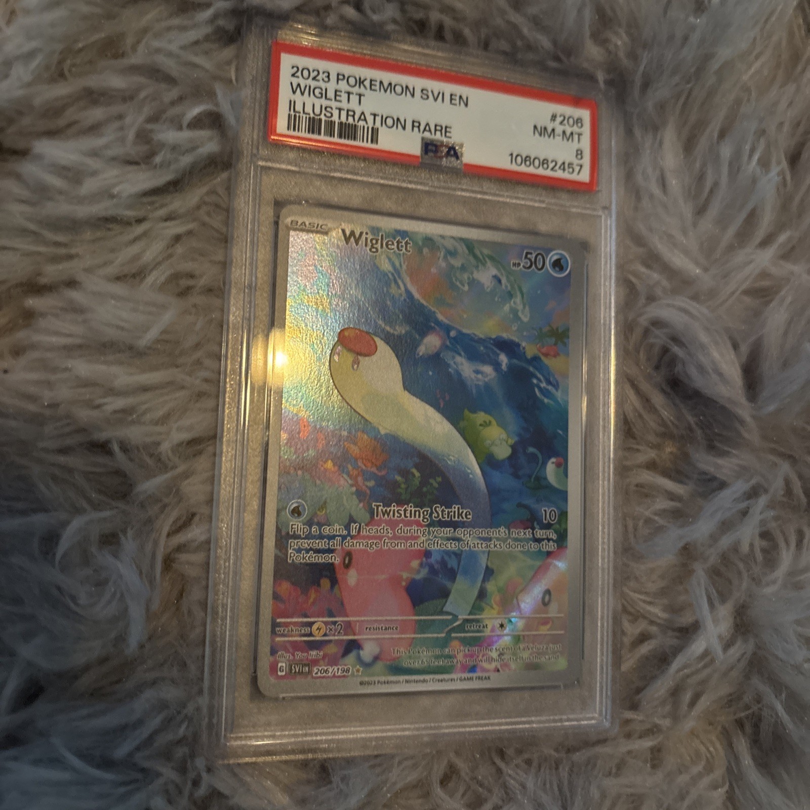 Wiglett 206/198 SV01: Scarlet & Violet Base Set Holo