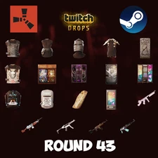 Rust Twitch Drops - Round 43 | 21 Items