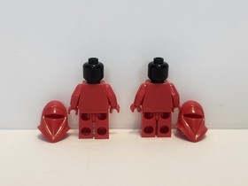 LEGO Star Wars Imperial Royal Guard MiniFigs (SW0040) Lot of 2 with Spears 7166