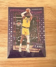 2022-23 Panini Donruss - Production Line LeBron James #1 Press Proof Purple