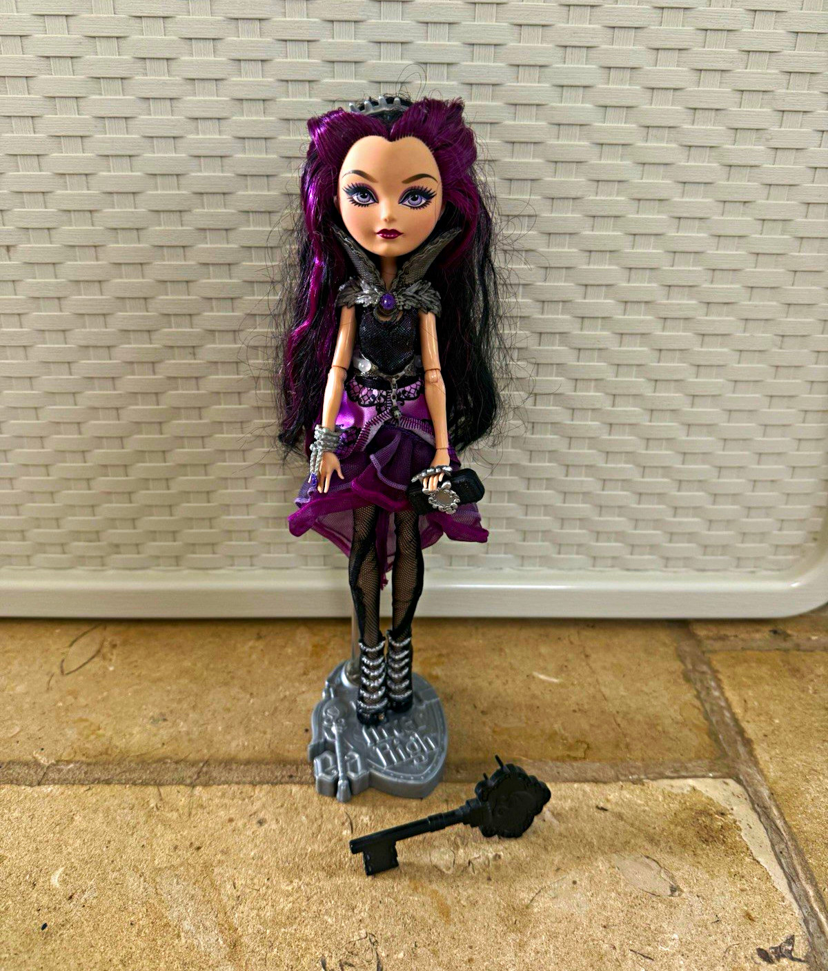 Ever After High Raven Queen Articulated Fashion Doll with Stand & Accessory