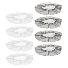 8pcs Standing Fan Dust Cover: Round Polyester Safety Protective Mesh Cover for
