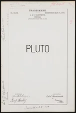 Photo:[ L. & C. Hardtmuth for Pluto brand Pencils]