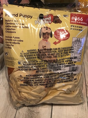 Costume neonato cucciolo libbra taglia 12-24 mesi - NUOVO - Foto 2 di 2