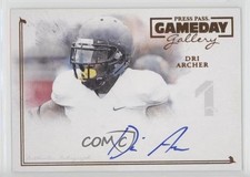 2014 Press Pass Gameday Gallery Bronze Dri Archer #GG-DA2 Auto 1k5