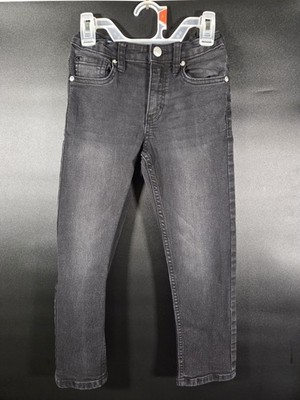 Calvin Klien Jeans Boys 6 Skinny Black Denim Pants