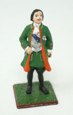 70mm Soldier Russian General Hand Painted Metal Napoleonic Wars Peter the Great