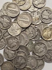 50 Coin Roll of 90% Silver Mercury Dimes ($5FV) SKU15