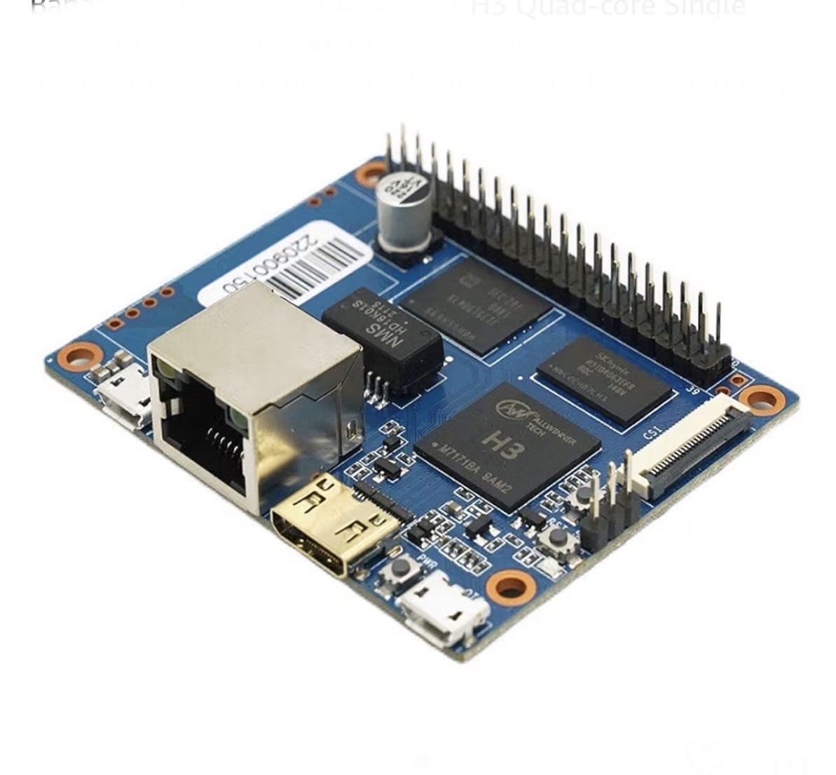 Banana Pi BPI-P2 Zero Single Board Computer Allwinner H3 (1pcs) New Open Box