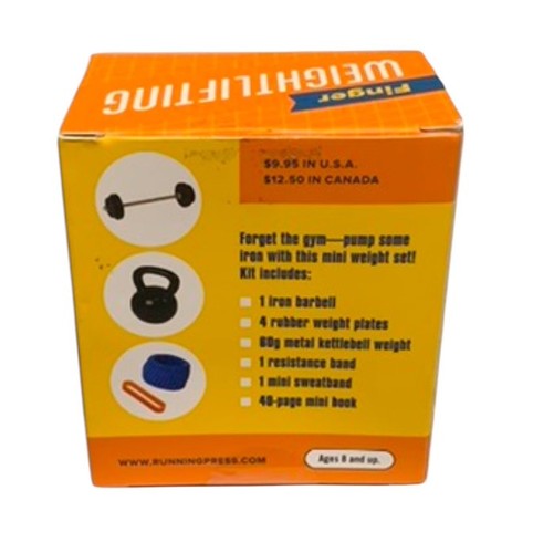 Finger Weightlifting: Get Ripped! by Running Press Mini Desktop Toy Gag Gift - 第 2/2 張圖片