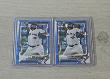 TOR Blue Jays Alex Manoah Two (2) 2021 Bowman Chrome Sapphire Base Cards