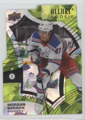 2021 Allure Rookies Green Rainbow Die-Cut 6/99 Morgan Barron #145 Rookie RC 6kn
