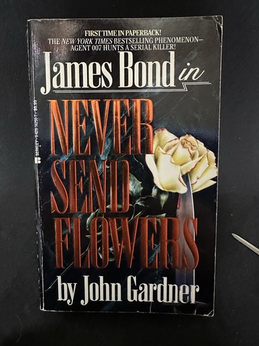 Never Send Flowers by John Gardner (1994, Paperback)