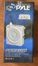 PYLE Portable Waist-Band PA System W/ Headset Mic PWMA50B, 50 Watts - New/Sealed