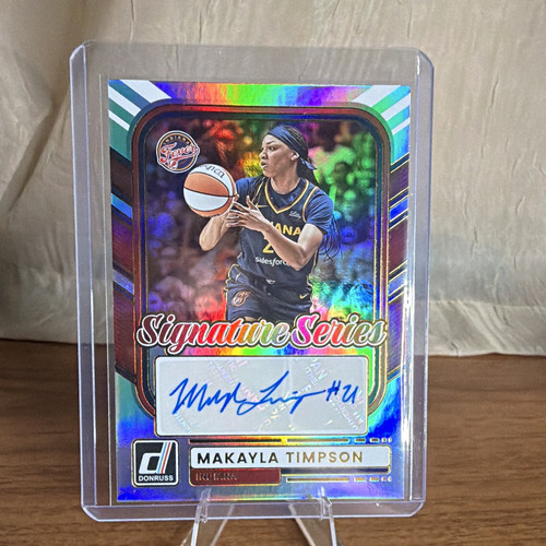 Makayla Timpson [Prime] #6 2025 Panini Donruss WNBA Rookie Jersey card