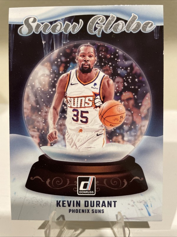 Kevin Durant 2024-25 Panini Donruss Winter Snow Globe #15 Suns