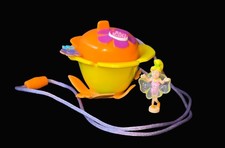 Polly Pocket Garden Bloom Locket 2001 With Fairy Figure Not Original Fairy
