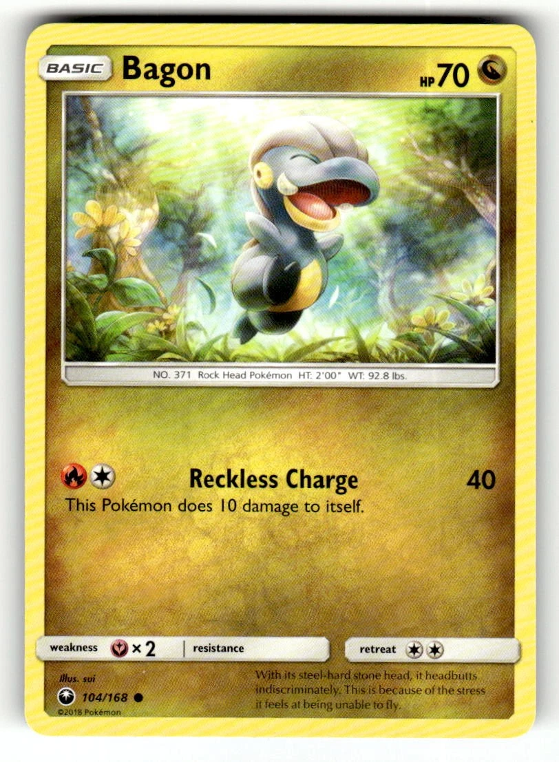 Bagon Pokémon TCG Cards for sale | eBay