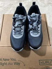 KURU Atom Trail Women s 11M Athletic Walking Training Shoes Blue Fog Plantar