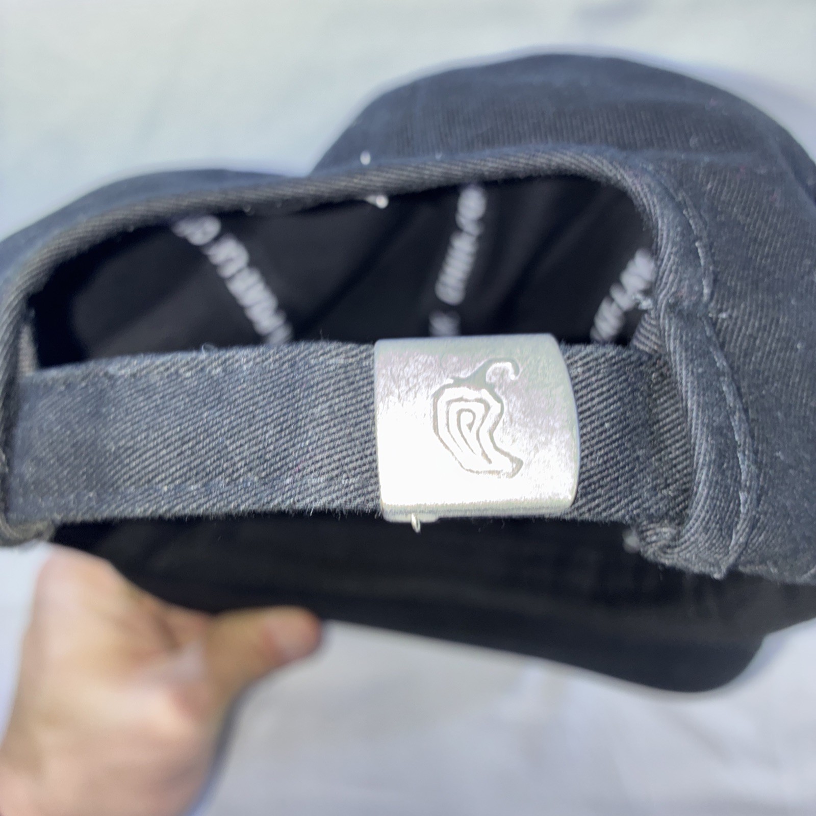 Chipotle 5 Panel Extra All Black Adjustable Strap… - image 12