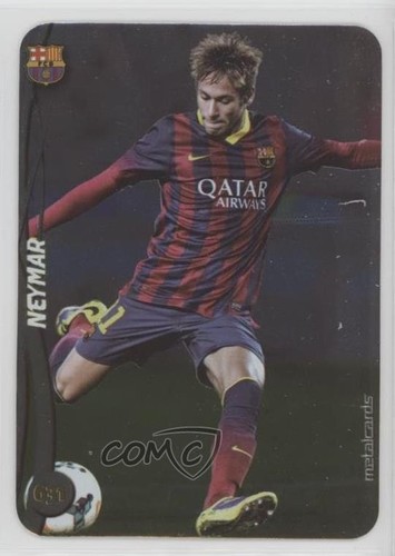 Carte Neymar Jr. 24 Mundicromo FC Barcelone 2015 – Quiz La Liga, état Excellent