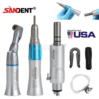 SANDENT Low Speed Handpiece Contra Angle Air Motor 4Hole