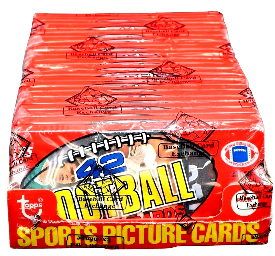 Topps Rack Pack 1985 Walter Payton Record Breaker inserto en la parte superior sellado de fábrica Foto 3 de 3