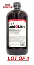 OPI Absolute Precision Liquid Monomer 29.4 Oz ( A Great  Value Pack ) PACK OF 4